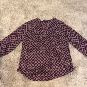 Banana Republic 3/4 Sleeve Blouse